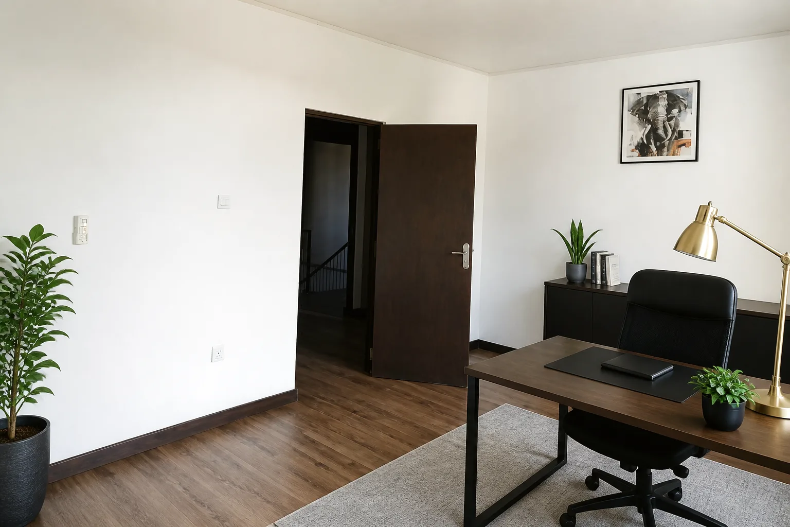 Empty office rooms near Mathegoda